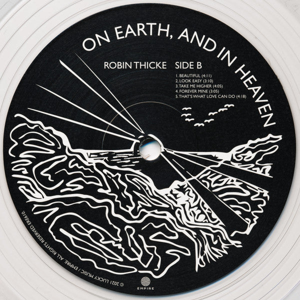 Robin Thicke : On Earth, And In Heaven (LP, Album, Cle)