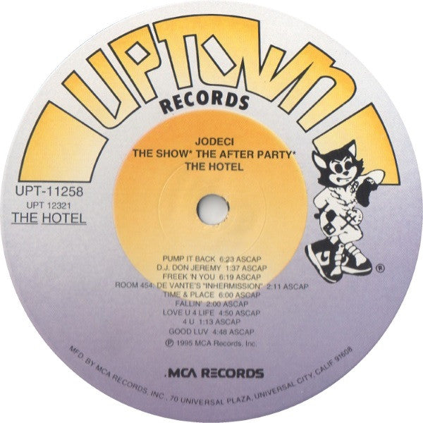 Jodeci : The Show • The After Party • The Hotel (LP, Album)