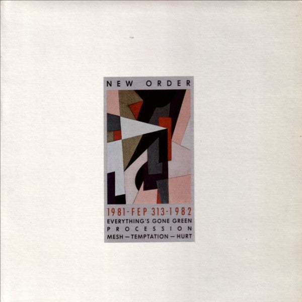 New Order : 1981-1982 (12", EP, Comp)