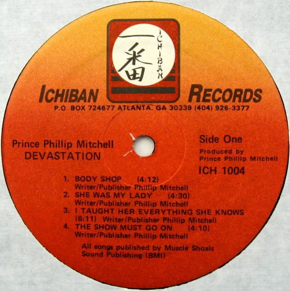 Phillip Mitchell : Devastation (LP, Album)