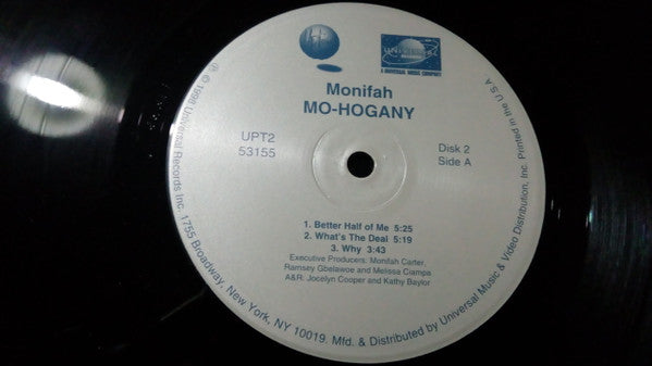 Monifah : Mo'Hogany (2xLP, Album)