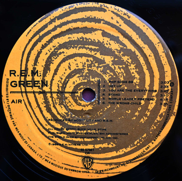 R.E.M. : Green (LP, Album)