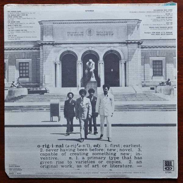 The Originals : Definitions (LP, Album, Hol)