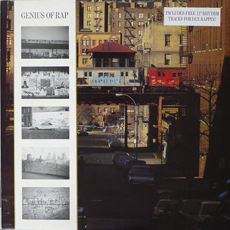 Various : Genius Of Rap (LP, Comp + 12" + Ltd)
