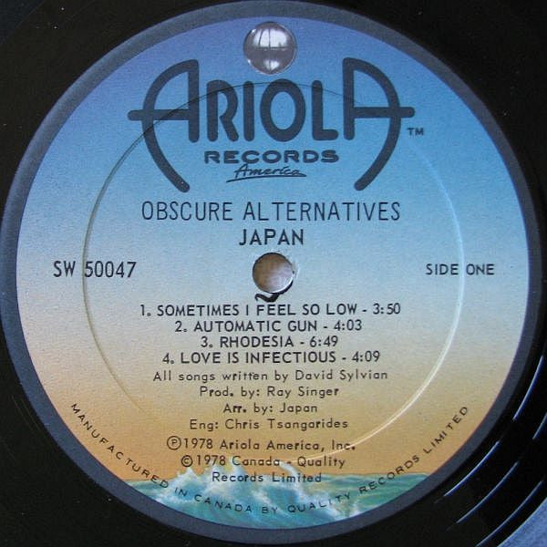 Japan : Obscure Alternatives (LP, Album)