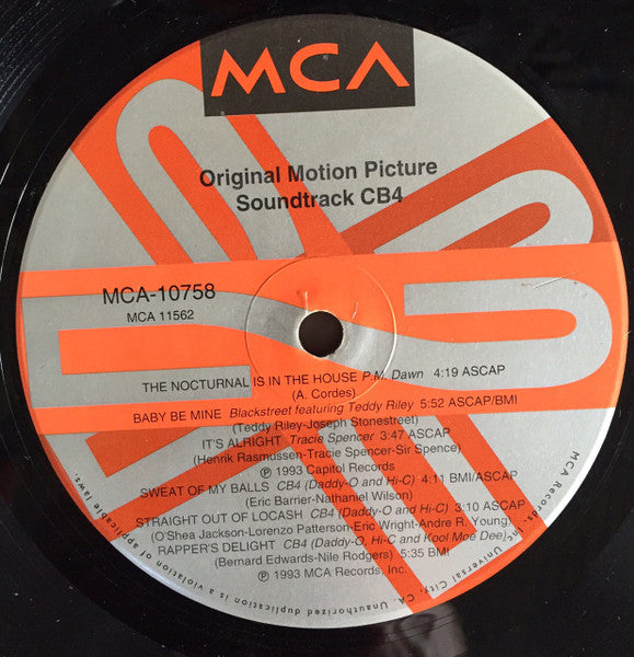 Various : CB4 (Original Motion Picture Soundtrack) (LP, Comp)