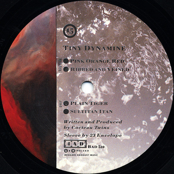 Cocteau Twins : Tiny Dynamine (12", EP)