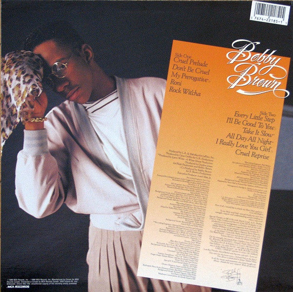 Bobby Brown : Don't Be Cruel (LP, Album)