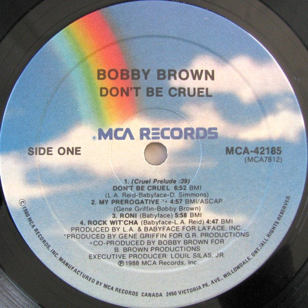 Bobby Brown : Don't Be Cruel (LP, Album)