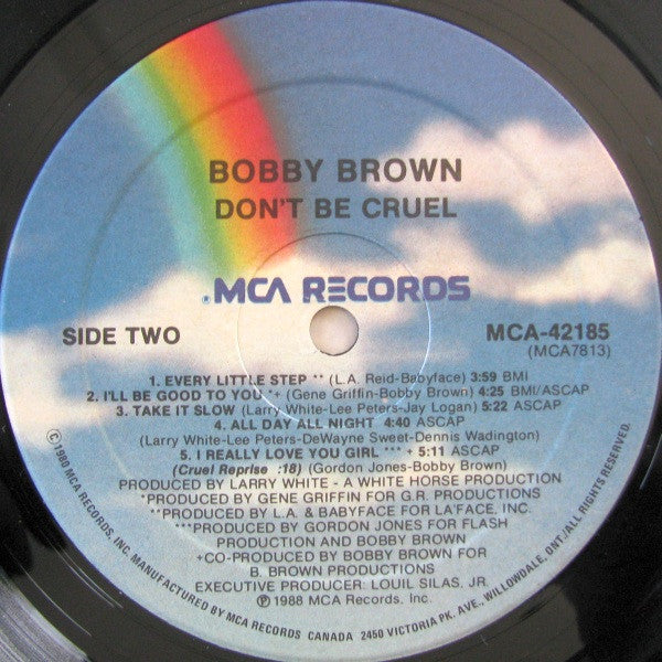 Bobby Brown : Don't Be Cruel (LP, Album)