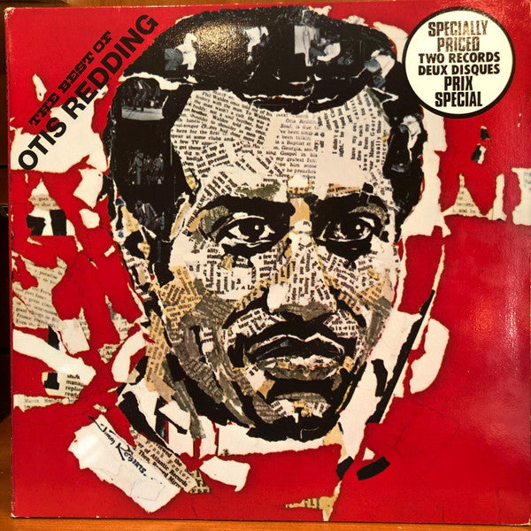 Otis Redding : The Best Of Otis Redding (2xLP, Comp, RE, Qua)