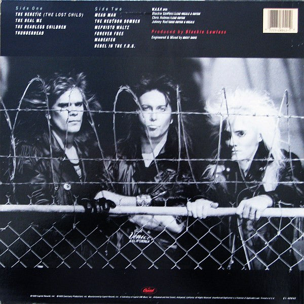 W.A.S.P. : The Headless Children (LP, Album)