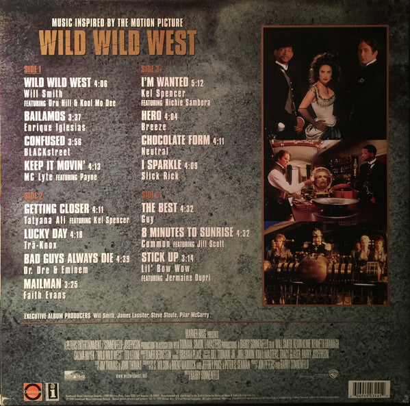 Various : Music Inspired By The Motion Picture Wild Wild West (2xLP, Album, Comp, Gat)