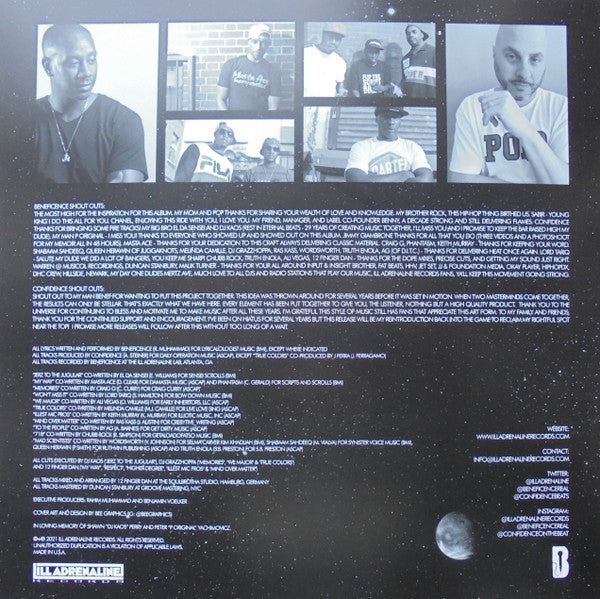 Beneficence, Confidence (2) : Stellar Mind (2xLP, Album, Ltd, Opa)