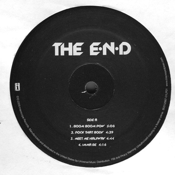Black Eyed Peas : The E.N.D (2xLP, Album, 180)
