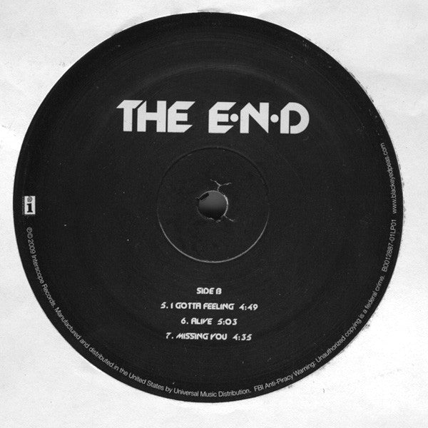 Black Eyed Peas : The E.N.D (2xLP, Album, 180)