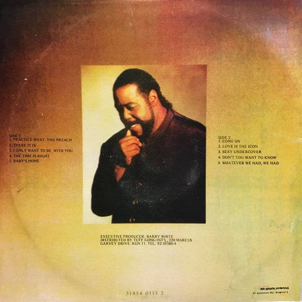 Barry White : The Icon Is Love (LP, Album)