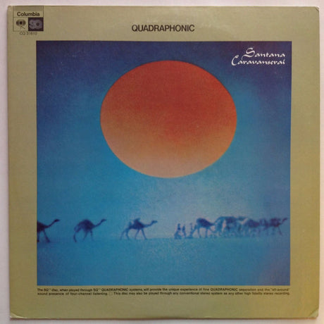 Santana : Caravanserai (LP, Album, Quad)