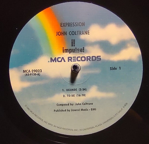 John Coltrane : Expression (LP, Album, RE)