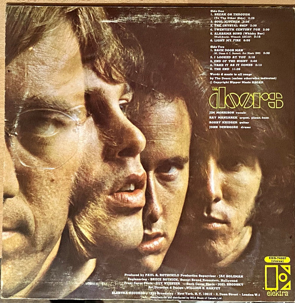 The Doors : The Doors (LP, Album, RP)