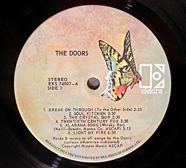 The Doors : The Doors (LP, Album, RP)