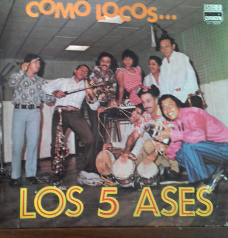 Los 5 Ases : Como Locos (LP, Album)