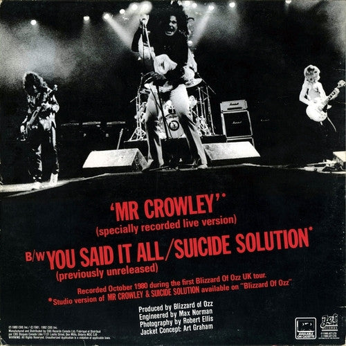 Ozzy Osbourne : Live E.P. (12", EP)