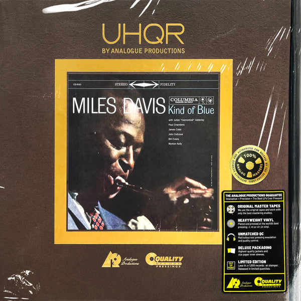 Miles Davis : Kind Of Blue (LP, Album, Num, RE, RP, 200 + Box, Dlx, Ltd)
