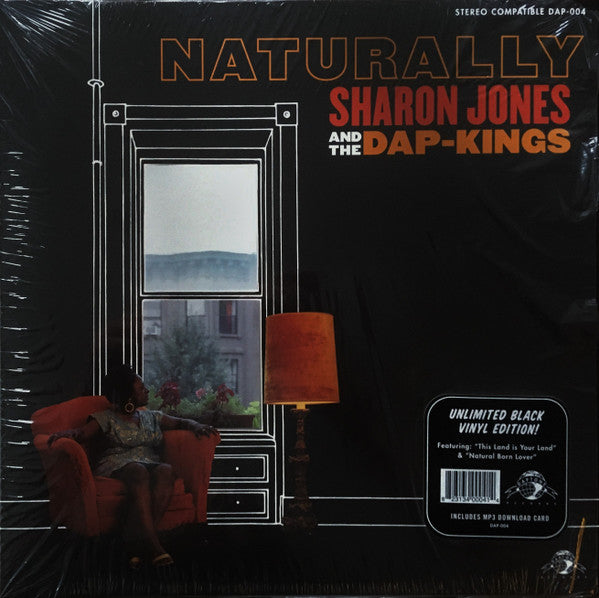 Sharon Jones & The Dap-Kings : Naturally (LP, Album, RE, Gat)