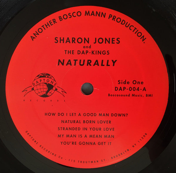 Sharon Jones & The Dap-Kings : Naturally (LP, Album, RE, Gat)