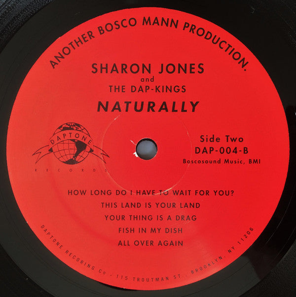 Sharon Jones & The Dap-Kings : Naturally (LP, Album, RE, Gat)