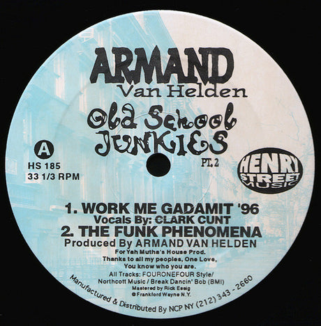 Armand Van Helden : Old School Junkies Pt. 2 (12")