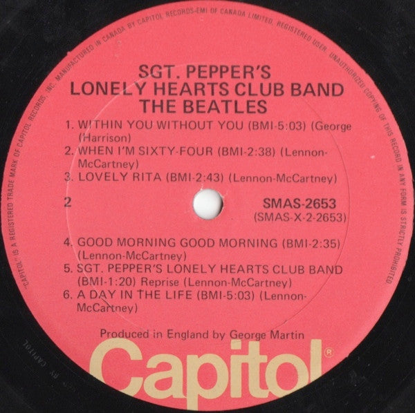 The Beatles : Sgt. Pepper's Lonely Hearts Club Band (LP, Album, RE, Gat)