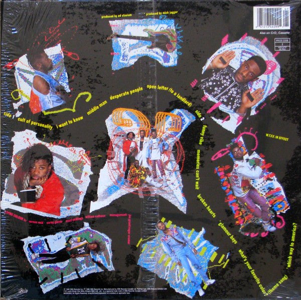 Living Colour : Vivid (LP, Album)