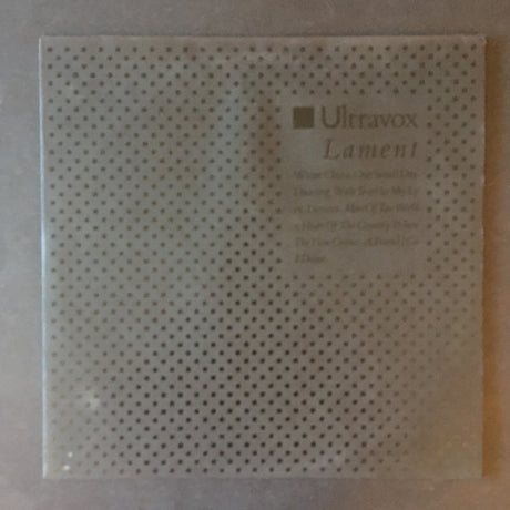 Ultravox : Lament (LP, Album, Promo)