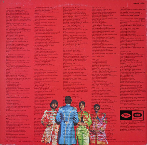 The Beatles : Sgt. Pepper's Lonely Hearts Club Band (LP, Album, RE, Gat)