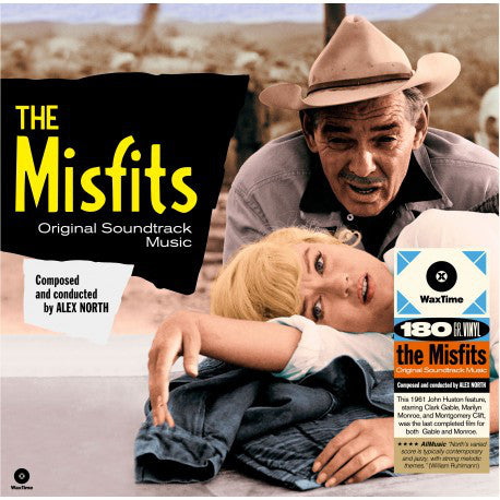 Alex North : The Misfits (Original Sound Track Music) (LP, Album, RE)