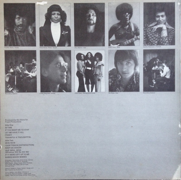 Sly & The Family Stone : Fresh (LP, Album, Uni)