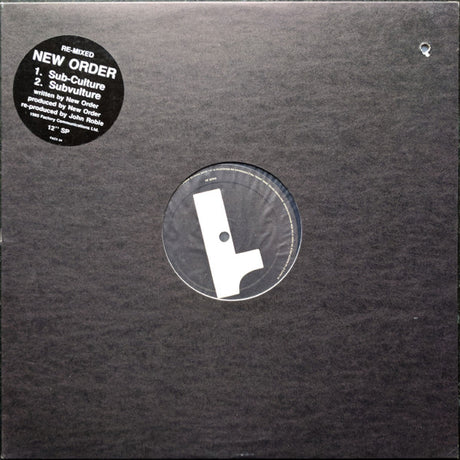 New Order : Sub-Culture (12")