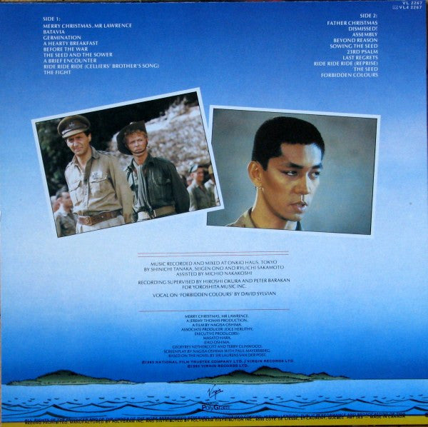Ryuichi Sakamoto : Merry Christmas Mr Lawrence (Sound Track From The Motion Picture) (LP, Album)