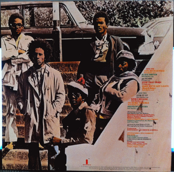Bob Marley & The Wailers : Catch A Fire (LP, Album, RE)