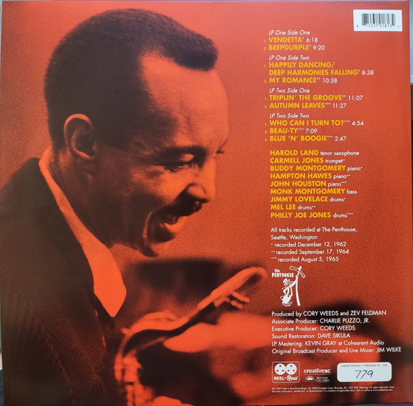 Harold Land : Westward Bound! (2xLP, Album, RSD, Mono, Ltd, Num)