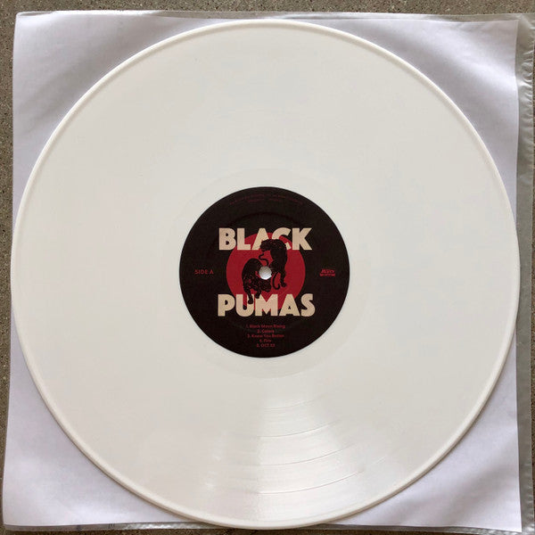 Black Pumas : Black Pumas (LP, Album, RE, Whi)