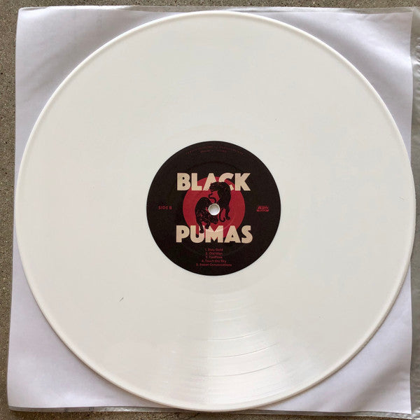 Black Pumas : Black Pumas (LP, Album, RE, Whi)