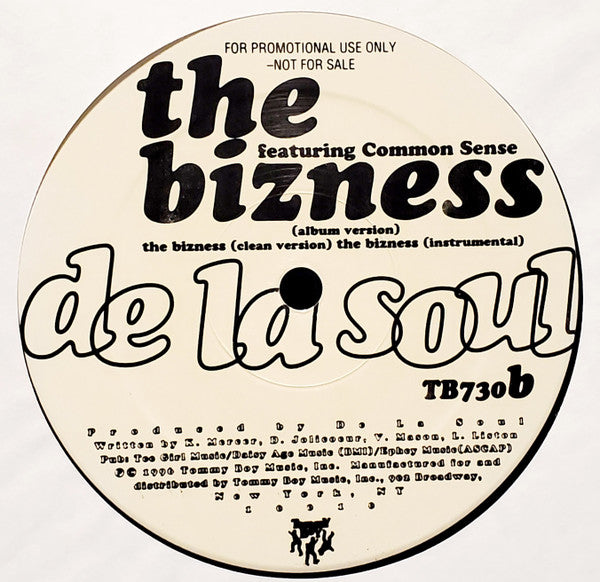 De La Soul : Stakes Is High (12", Promo)