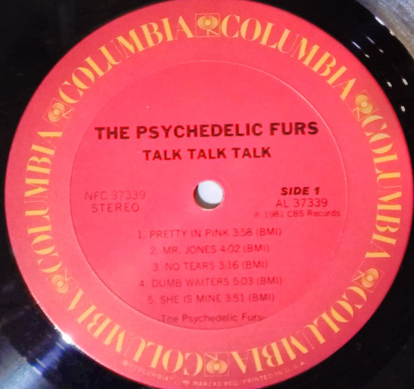 The Psychedelic Furs : Talk Talk Talk (LP, Album, RE, Ter)