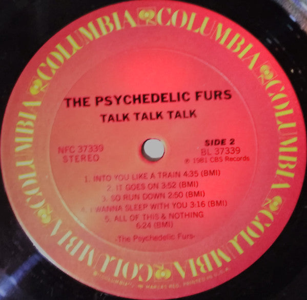The Psychedelic Furs : Talk Talk Talk (LP, Album, RE, Ter)