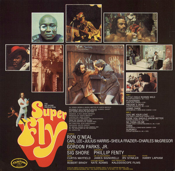 Curtis Mayfield : Super Fly (LP, Album, Ltd, RE, 180)