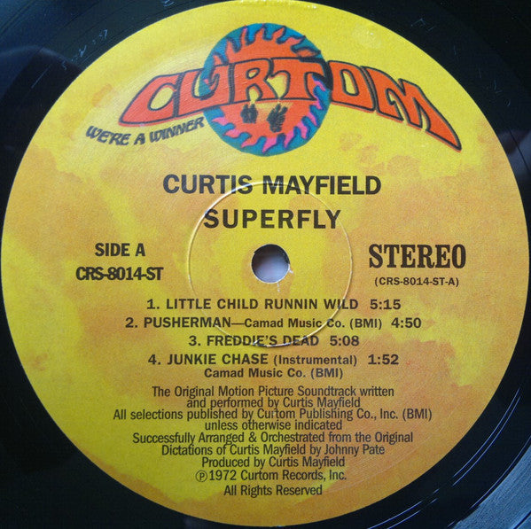 Curtis Mayfield : Super Fly (LP, Album, Ltd, RE, 180)