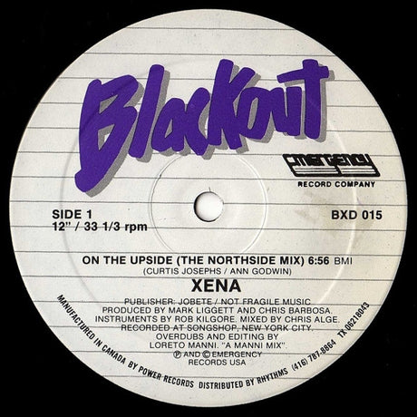 Xena : On The Upside (12")